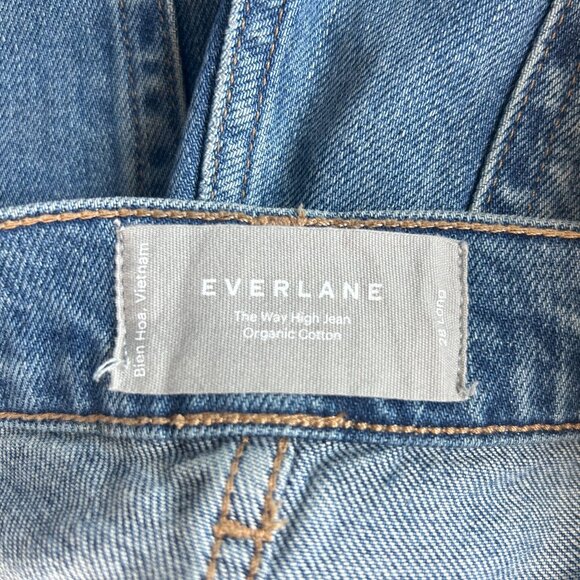 Everlane The Way High Jean in Folsom Blue - 28W x L29.5 - Picture 4 of 4